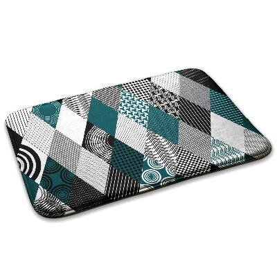  Covor cameră copii Modele geometrice în romburi și cercuri