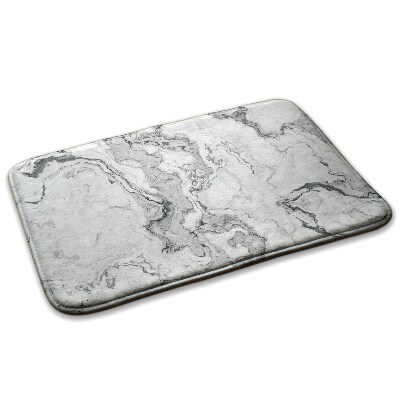  Covor mic dormitor Model de marmură cu vene gri