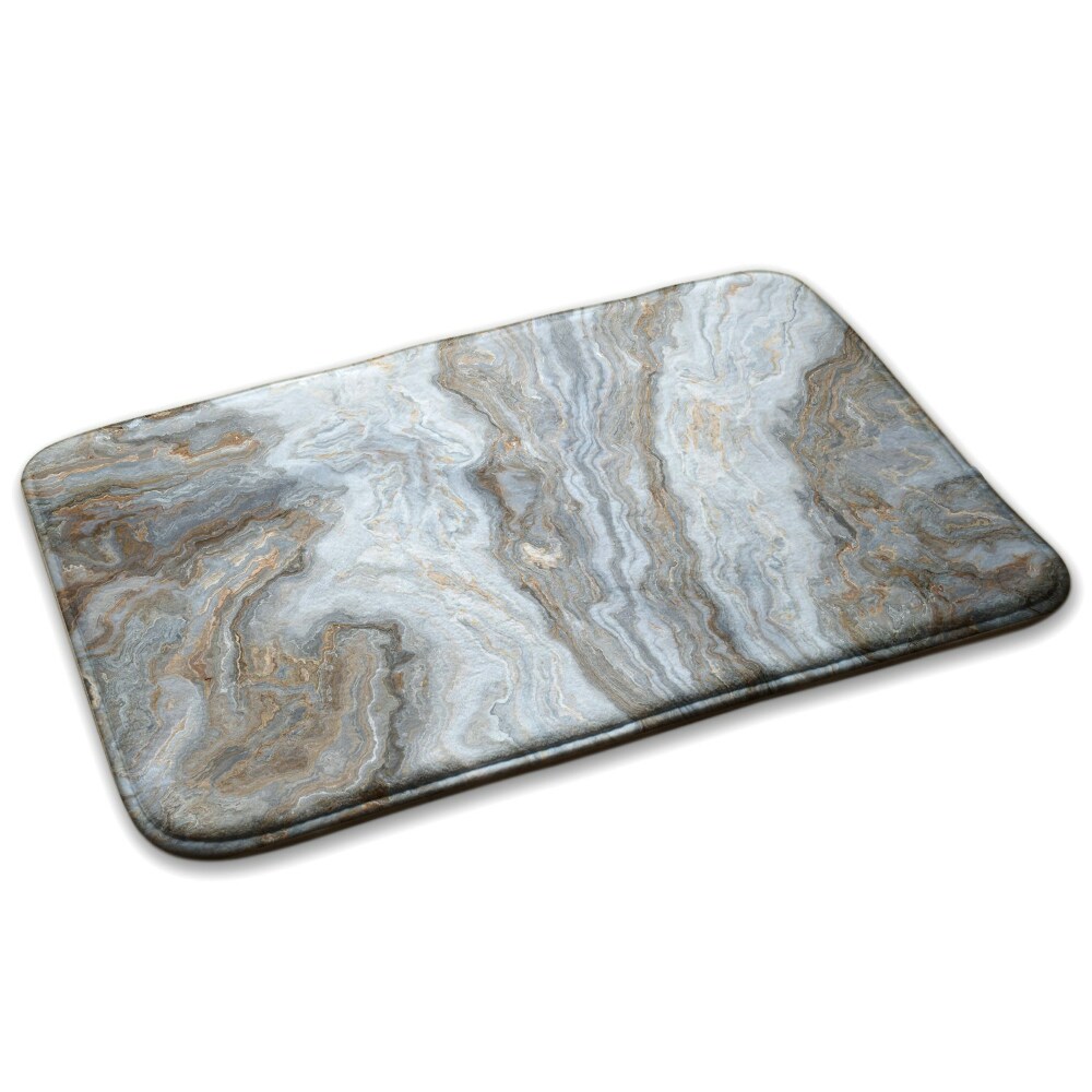  Covor dormitor Model de marmură în nuanțe de gri