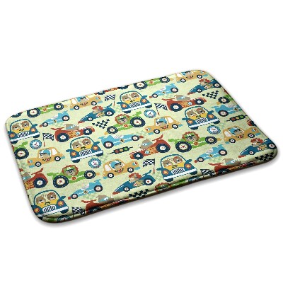  Covor mic dormitor Animale în mașini