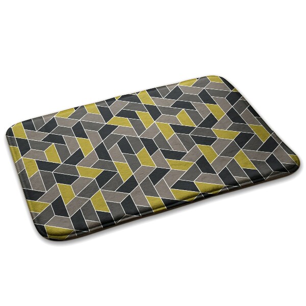Covor bucătărie antiderapant Model geometric cu romburi colorate