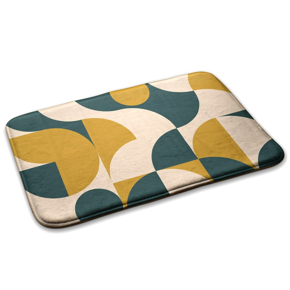  Covor cameră copii Modele geometrice cu semicercuri și sferturi de cerc