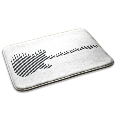  Covor mic dormitor Chitară din valuri