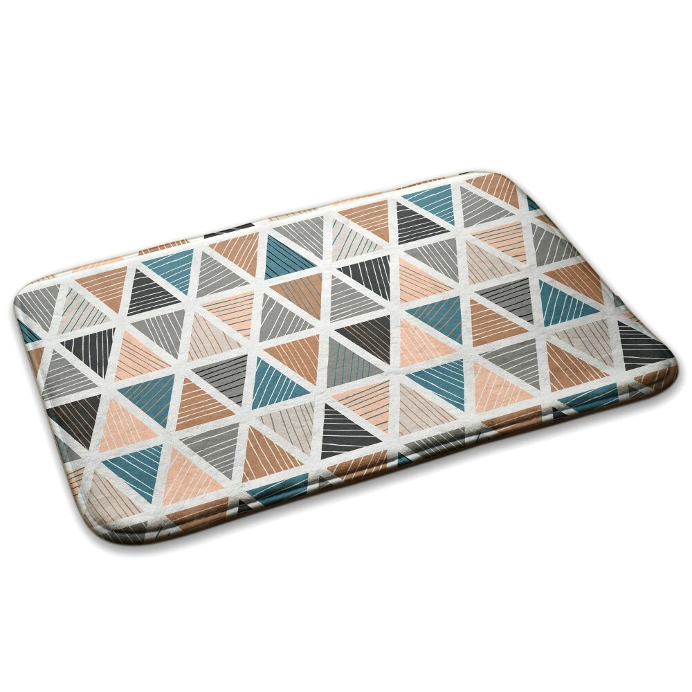  Covor mic Triunghiuri într-un model geometric