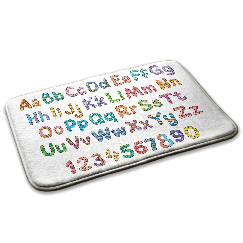  Covor dormitor Litere și cifre