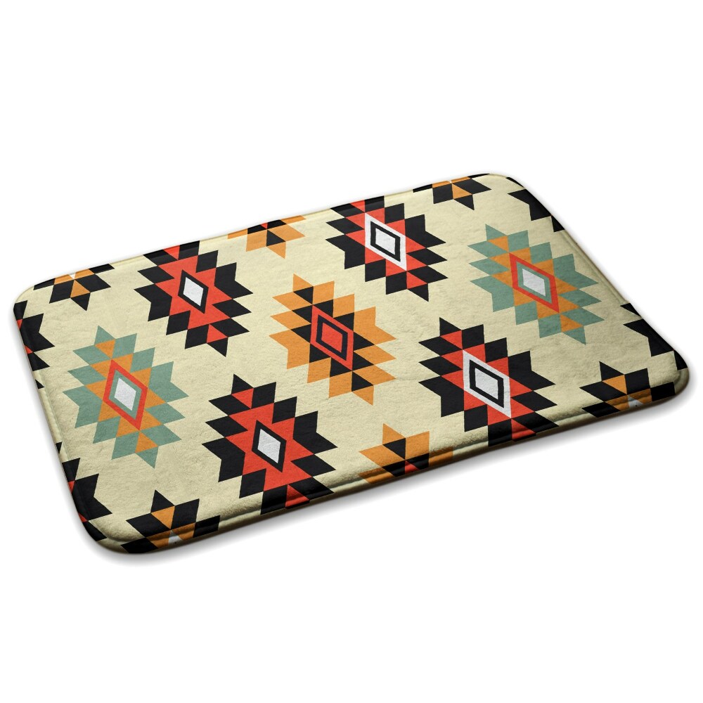  Covor cameră copii Modele geometrice în stil aztec.