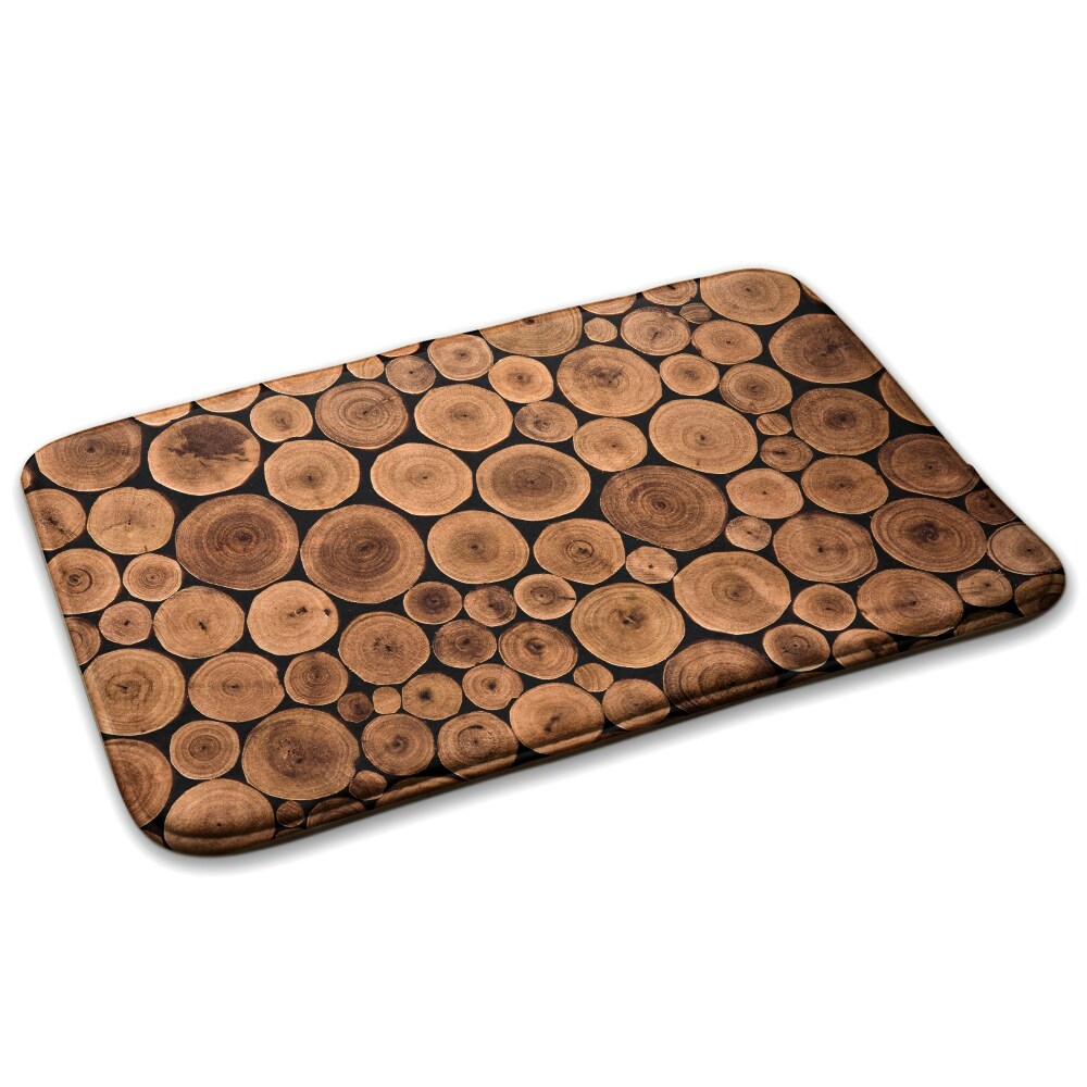  Covor bucătărie confortabil Secțiuni transversale ale trunchiurilor de copaci