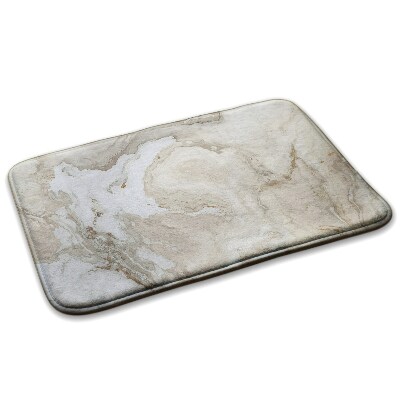  Covor modern confortabil Model de marmură în nuanțe de bej