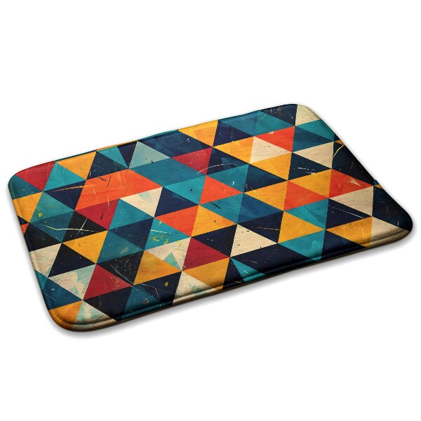 Covor bucătărie confortabil Triunghiuri geometrice colorate