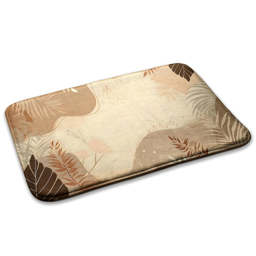  Covor modern confortabil Frunze și modele