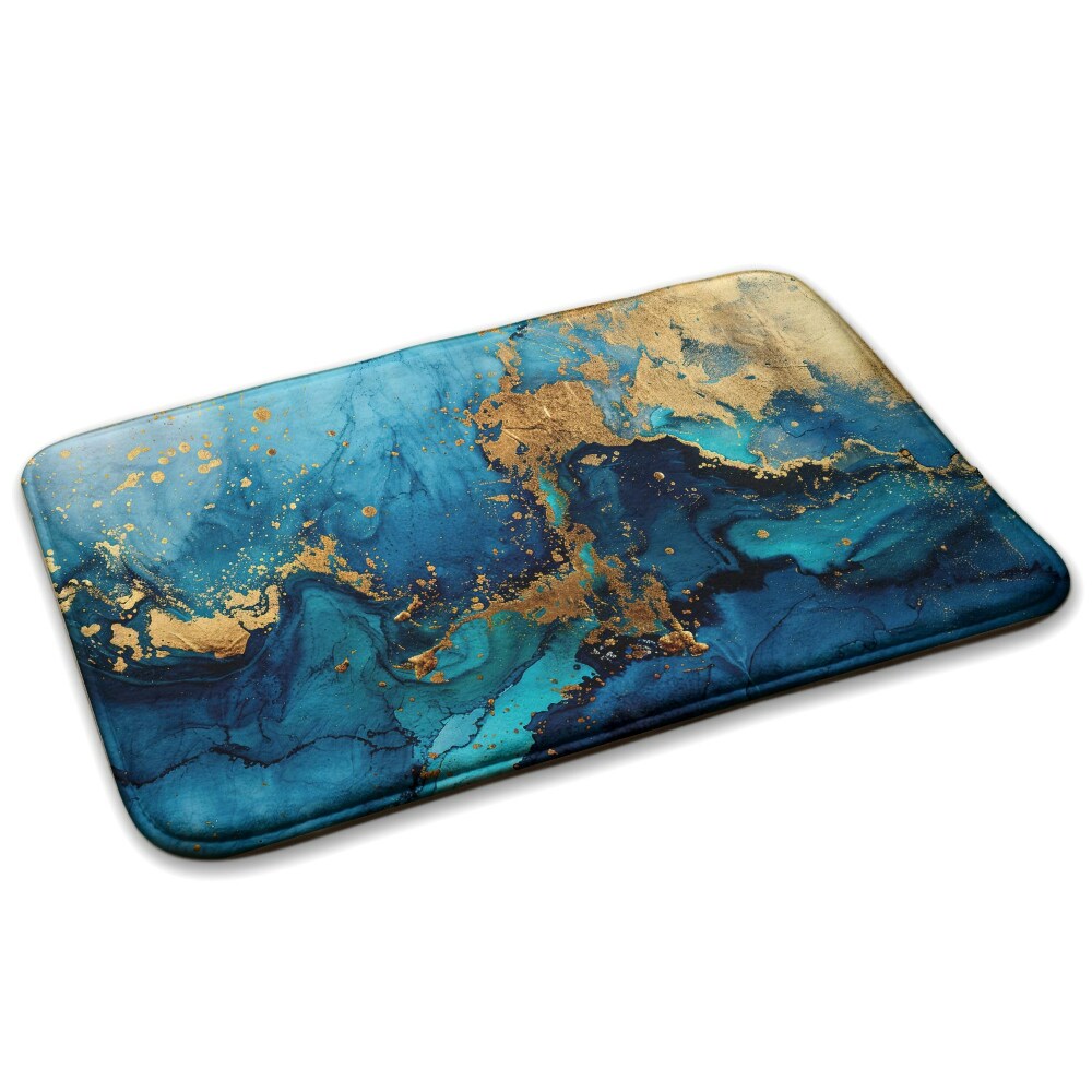  Covor dormitor Model abstract în stil marmură