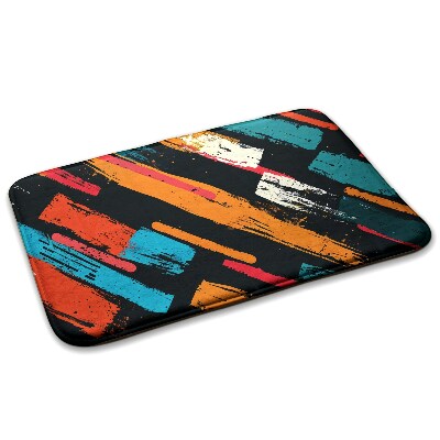  Covor mic dormitor Model geometric în stil aztec.