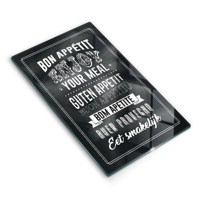 Tocător de bucătărie decorativ Litere de bucătărie, maximă