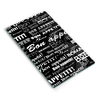 Tocător de bucătărie decorativ Subtitrări din bucătărie Poftă bună