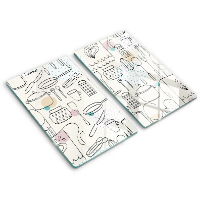 Tocător de bucătărie Accesorii de bucătărie 2 buc.