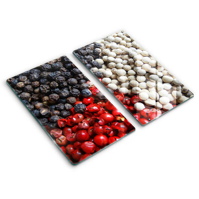 Tocător din sticlă Piper negru 2 buc.