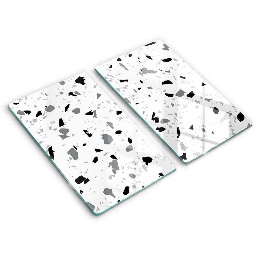 Tocător din sticlă Gresie decorativă 2 buc.