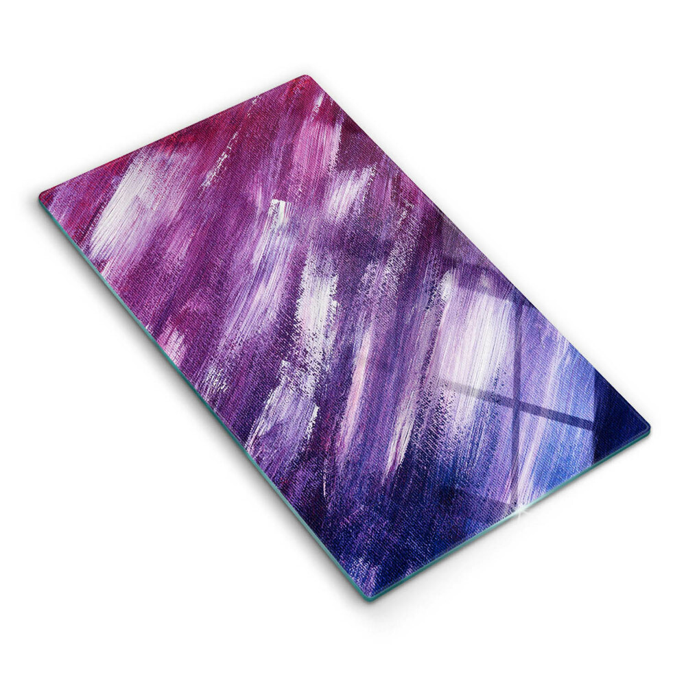 Tocător din sticlă Abstractizarea vopselei