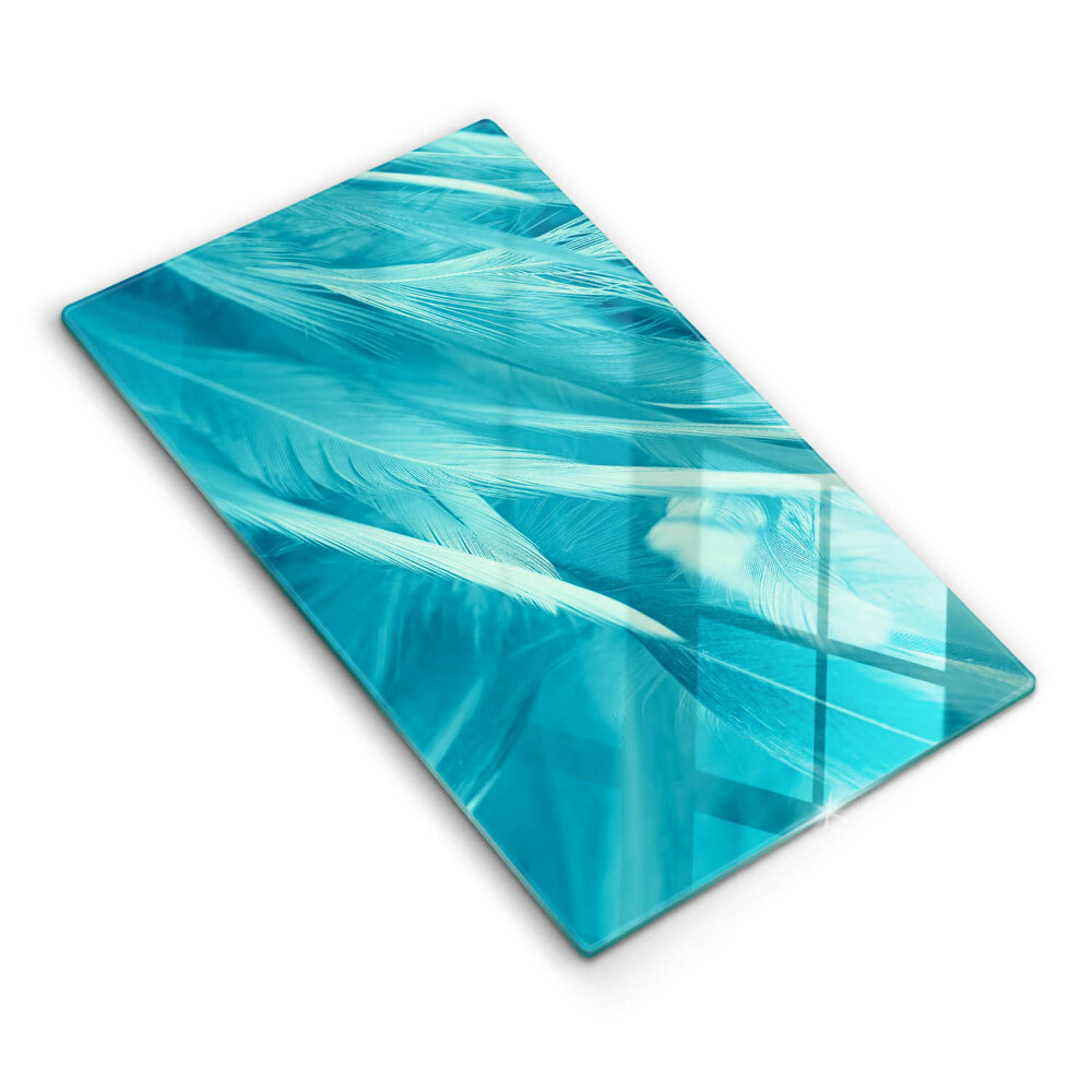 Tocător din sticlă Pene delicate