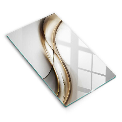 Tocător de bucătărie Linii moi abstracte