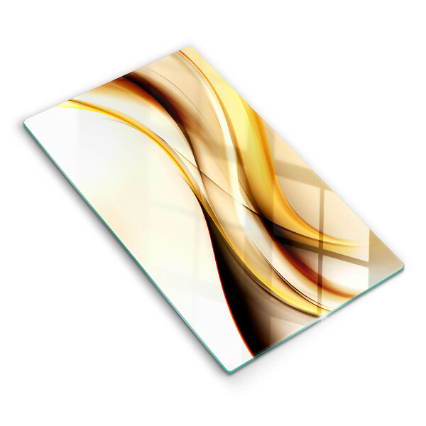 Tocător de bucătărie Linii abstracte de fum