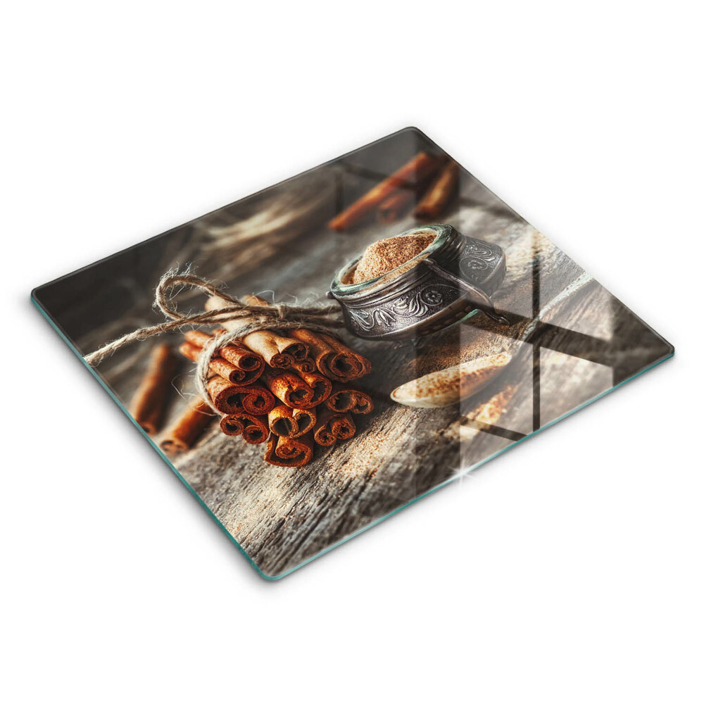 Tocător sticlă modern Păstăi de vanilie 60x52 cm