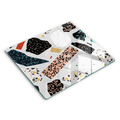 Tocător sticlă modern Gresie 60x52 cm