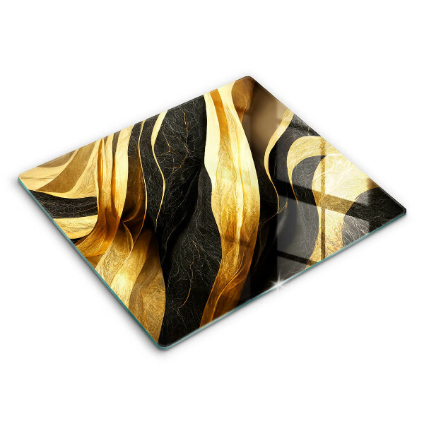 Tocător sticlă modern Abstracție elegantă 60x52 cm