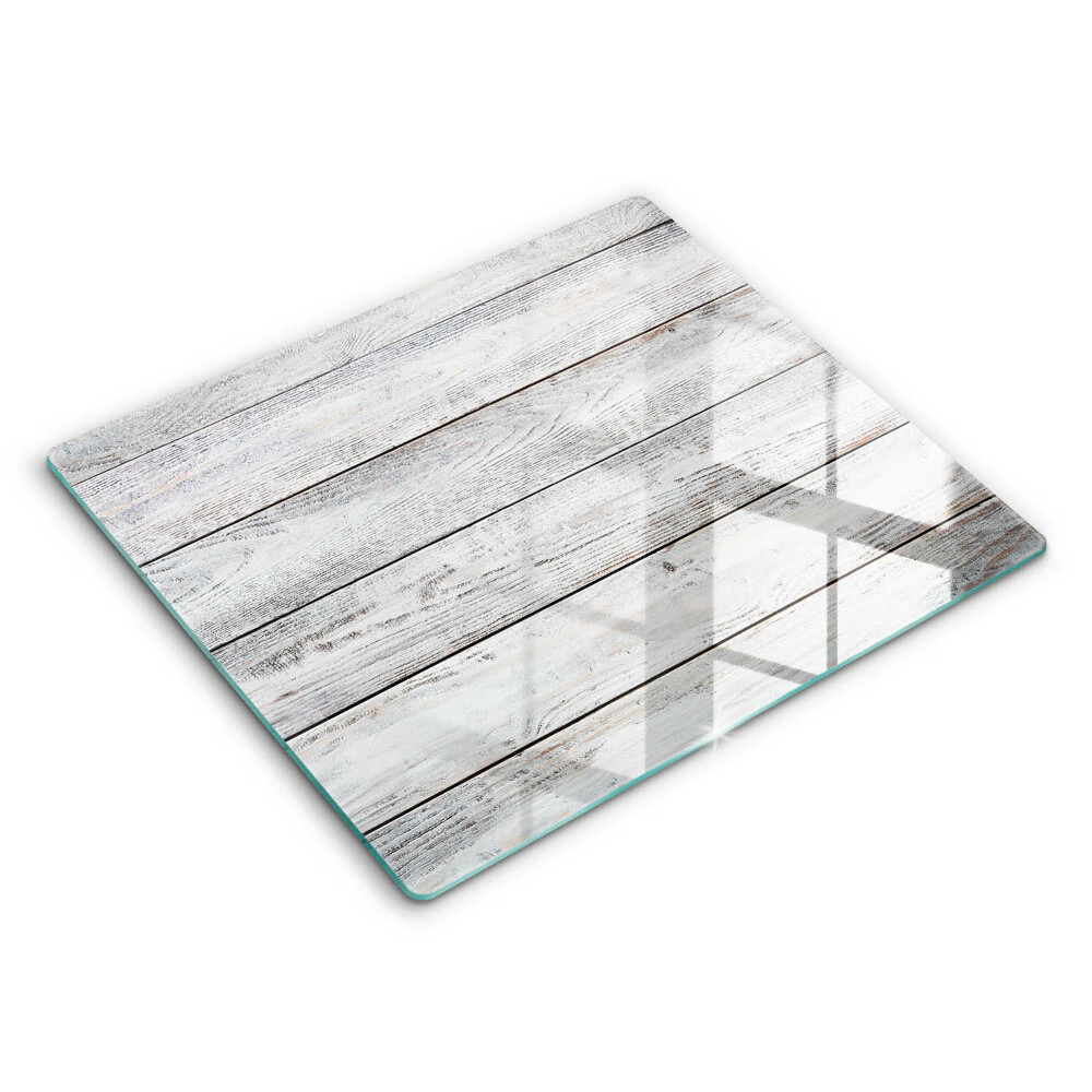 Tocător sticlă modern Scânduri de lemn deschis la culoare 60x52 cm