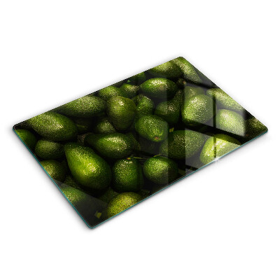 Tocător de bucătărie modern Fructe de avocado 80x52 cm