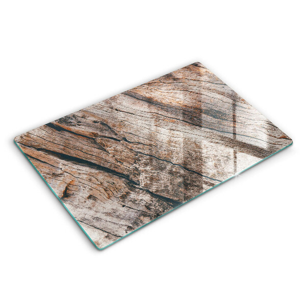 Tocător sticlă modern Structură din lemn 80x52 cm