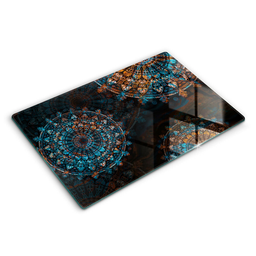 Tocător de bucătărie modern Roți vintage Boho 80x52 cm