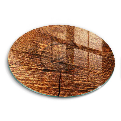 Tocător din sticlă original Structură din lemn