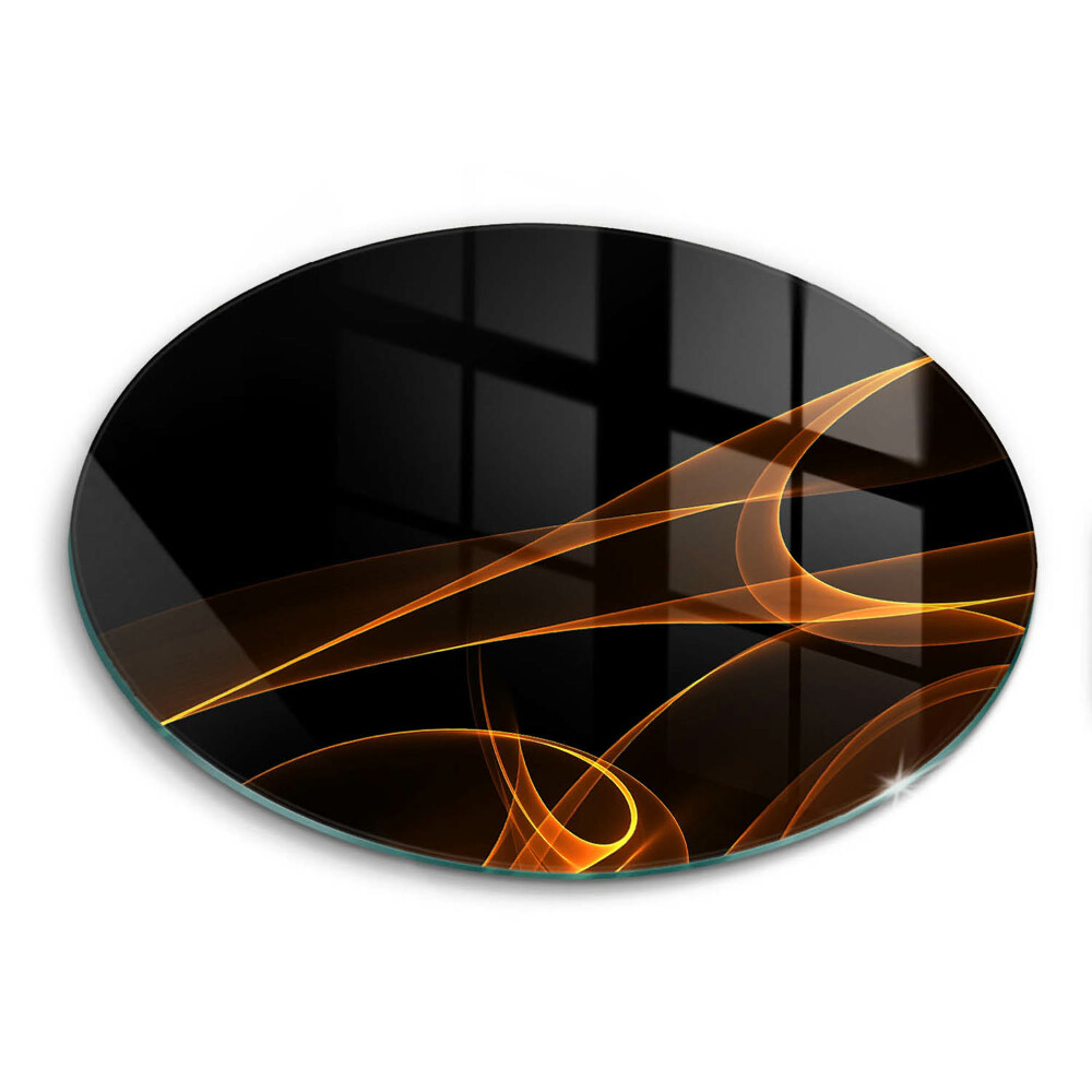 Tocător sticlă original Linii abstracte