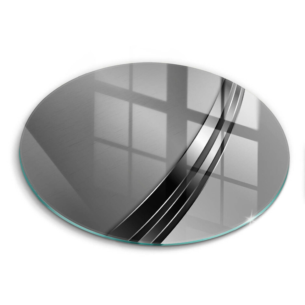 Tocător de bucătărie original Abstracție metalică