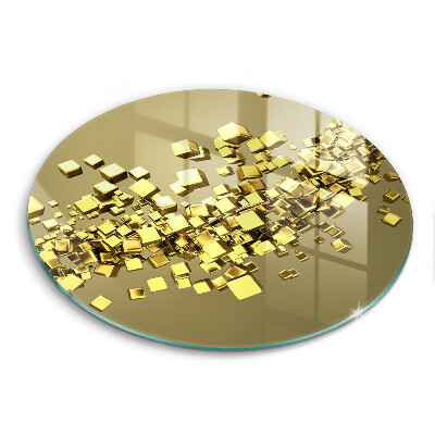 Tocător sticlă original Geometrie 3D abstractă