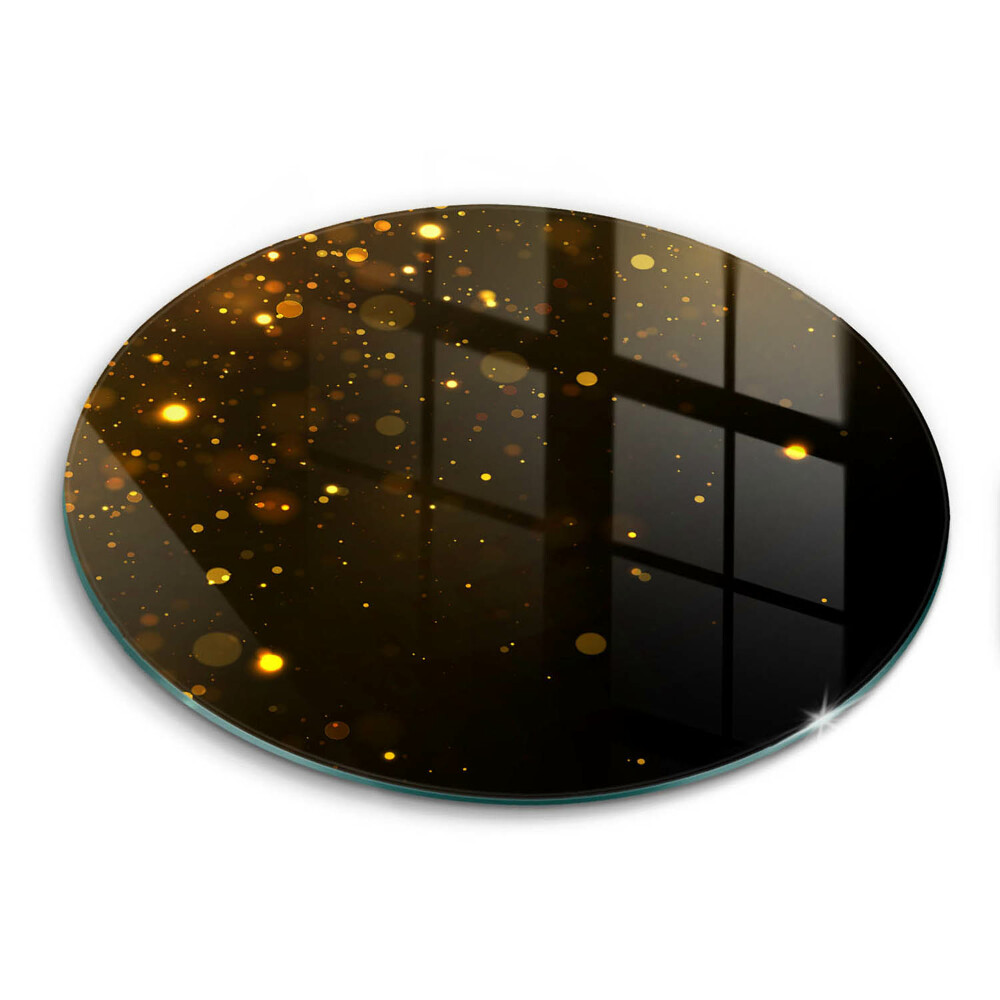 Tocător de bucătărie original Sclipici auriu