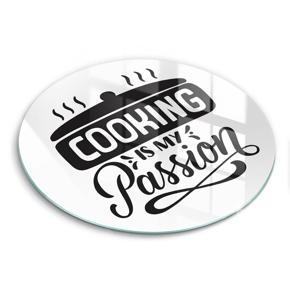 Tocător sticlă original Gătitul este pasiunea mea