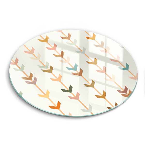 Tocător din sticlă original Elemente geometrice