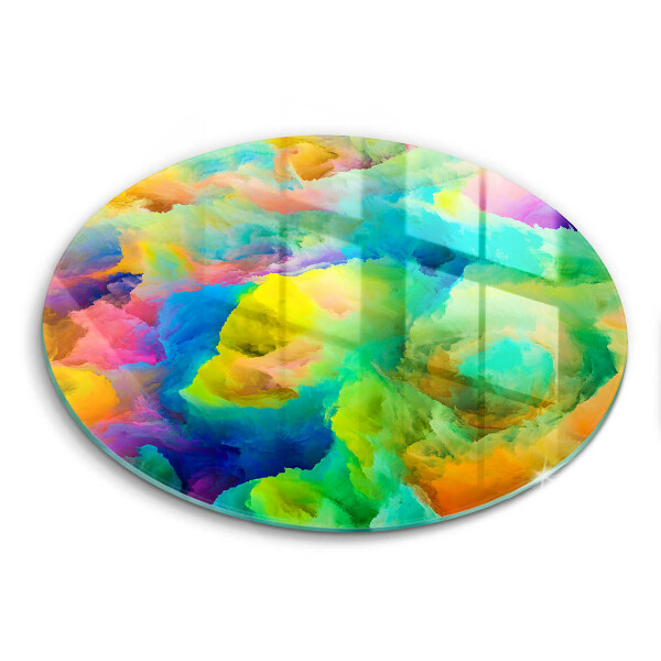 Tocător de bucătărie original Abstracție colorată