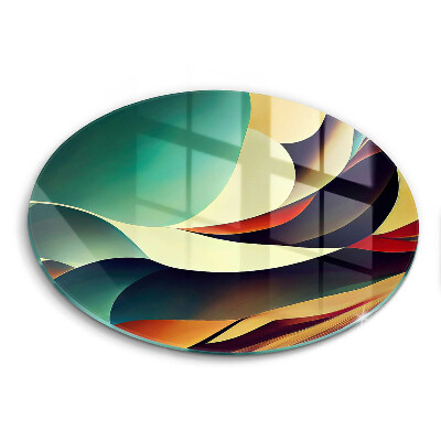 Tocător sticlă original Abstractizarea formelor