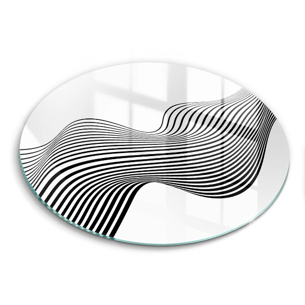 Tocător sticlă original Abstracție liniară