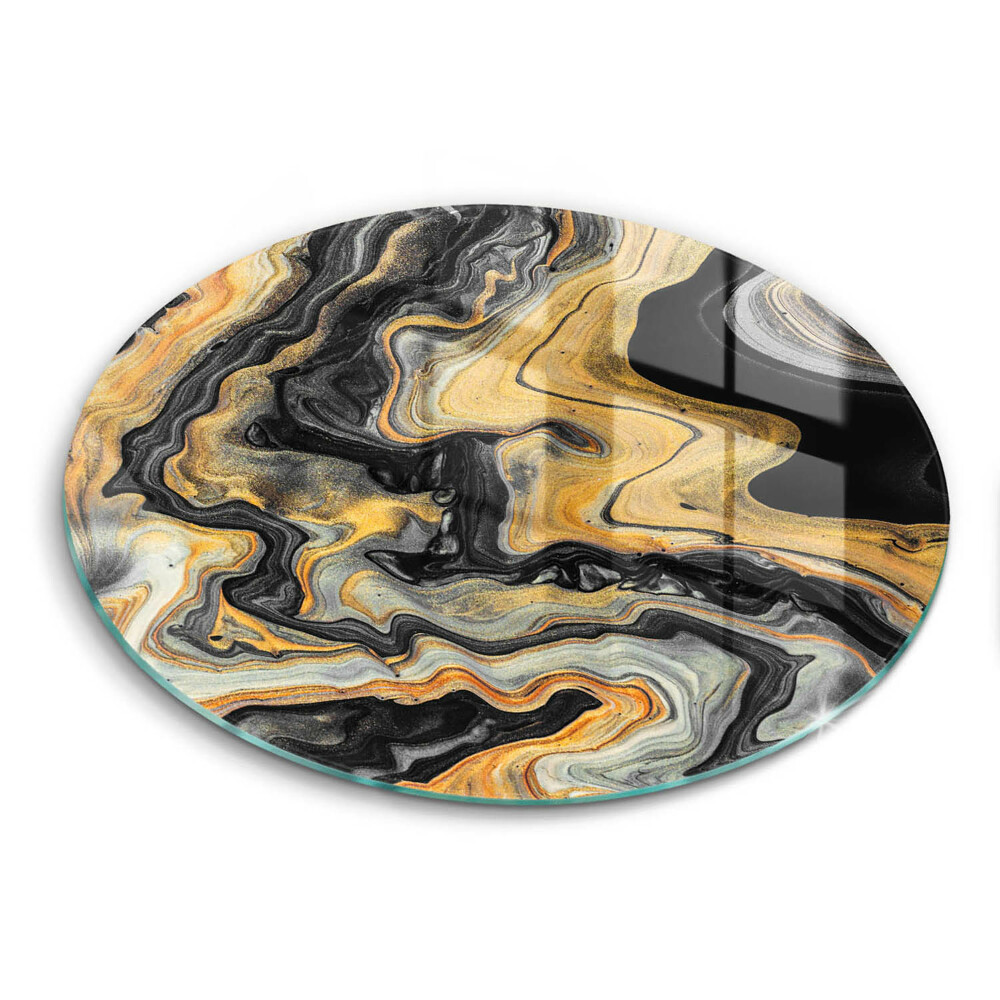 Tocător din sticlă original Structură abstractă