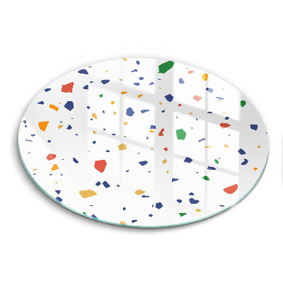 Tocător din sticlă original Gresie colorată