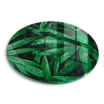 Tocător din sticlă original Frunze de plante