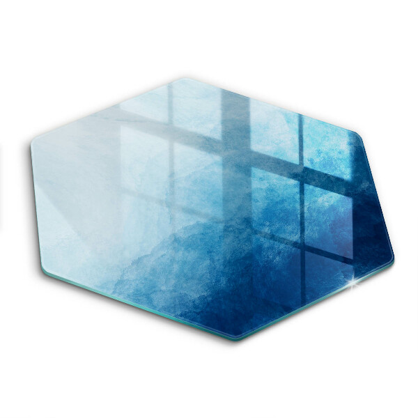 Tocător din sticlă hexagonal Fundal abstract