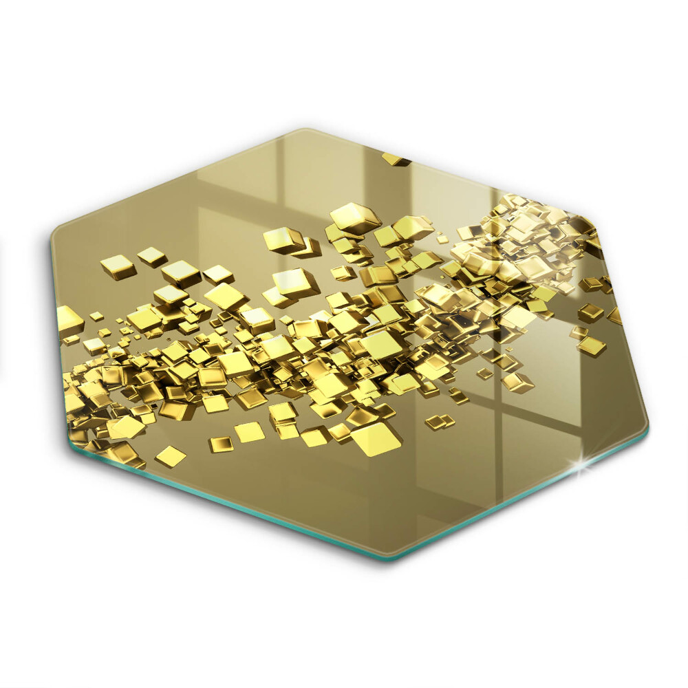 Tocător de bucătărie în formă de hexagon Geometrie 3D abstractă