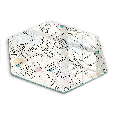 Tocător de bucătărie în formă de hexagon Accesorii de bucătărie