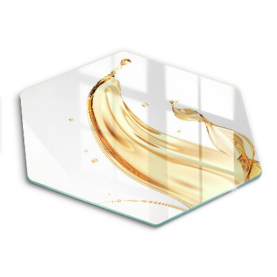 Tocător sticlă hexagonal Ulei de măsline