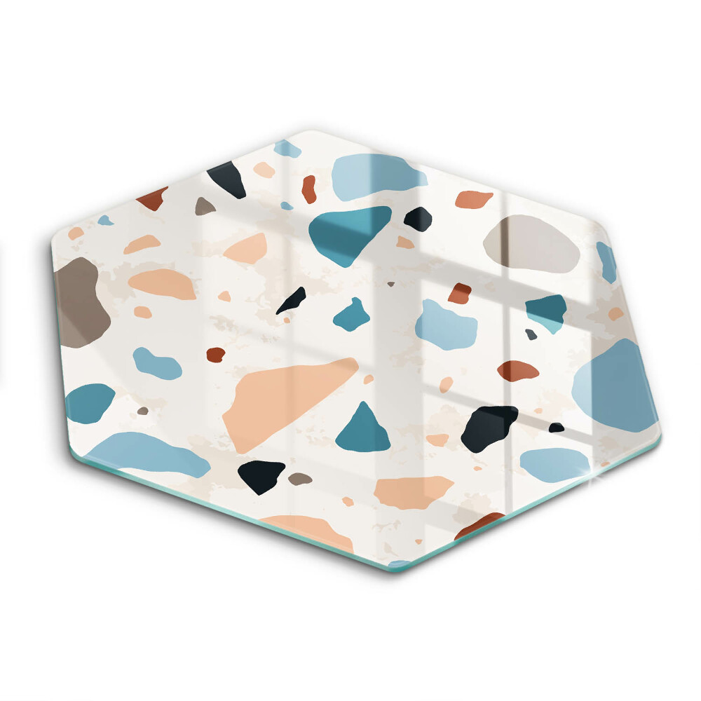 Tocător de bucătărie în formă de hexagon Gresie decorativă
